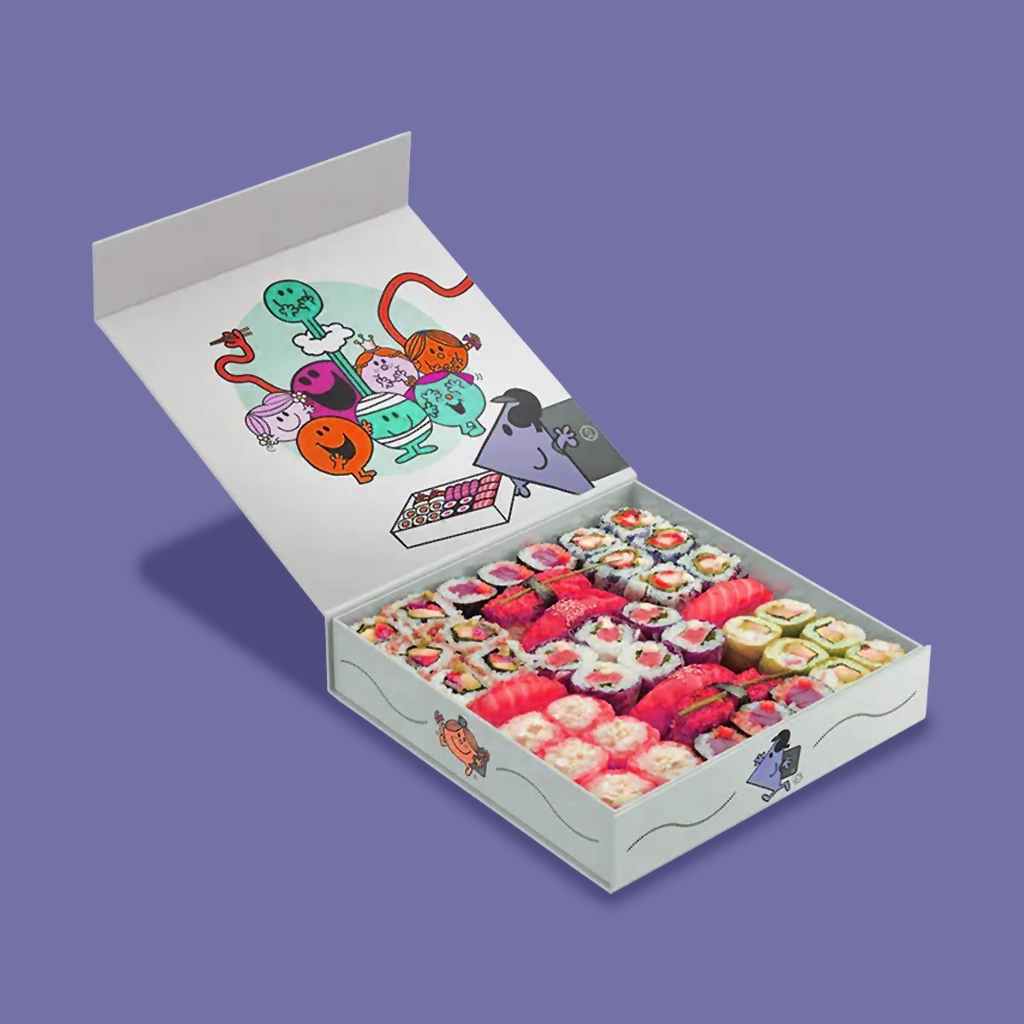 Carousel Custom Sushi Boxes image 2 | The Box Lane